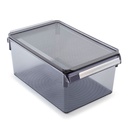 RANGEMENT REFREGIRATEUR AVEC COUVERCLE COULEUR MAT 31X18X15 CM 