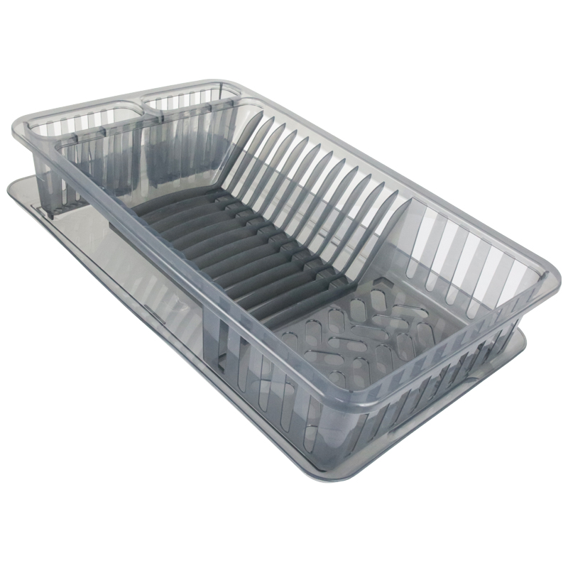 EGOUTTOIR 46X26X8 CM TRANSPARENT MAT