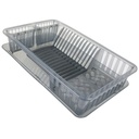 EGOUTTOIR 46X26X8 CM TRANSPARENT MAT