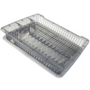 EGOUTTOIR 45X36X8 CM TRANSPARENT MAT