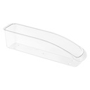RANGEMENT REFREGIRATEUR 7X33X8 CM PLASTIQUE TRANSPARENT 