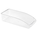 RANGEMENT REFREGIRATEUR 15X33X8 CM PLASTIQUE TRANSPARENT 