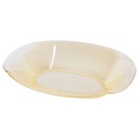 ASSIETTE DECO TRANSPARENT 16 CM 