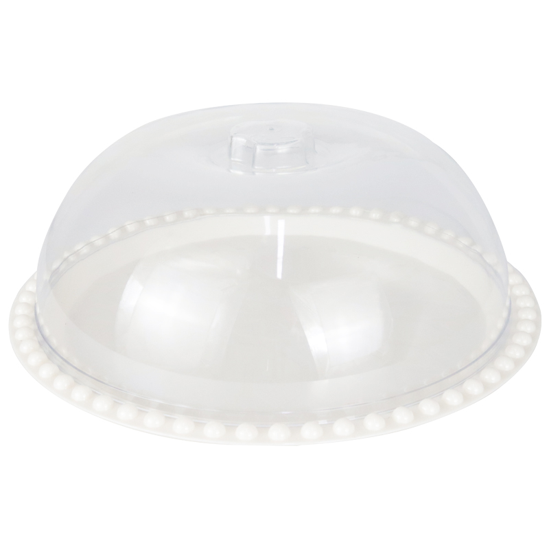 BOITE A GATEAU 29X10 CM PLASTIQUE MODELE BLANC