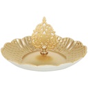 PRESENTOIR DECO PLASTIQUE 12 CM MODELE OR 