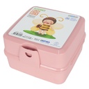 BOITE A DEJEUNER ENFANT MIX ROSE/GRIS