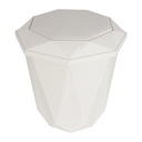 POUBELLE 5.5 LITRES MIX GRIS/BLANC/ROSE/CREME
