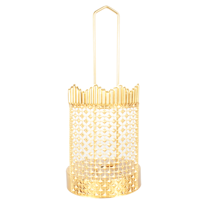 PORTE PAPIER DECO METAL 28X12 CM MODELE OR