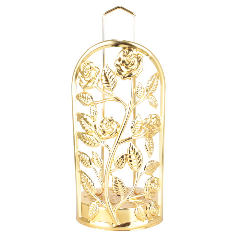 PORTE PAPIER DECO METAL 28X12 CM MODELE OR
