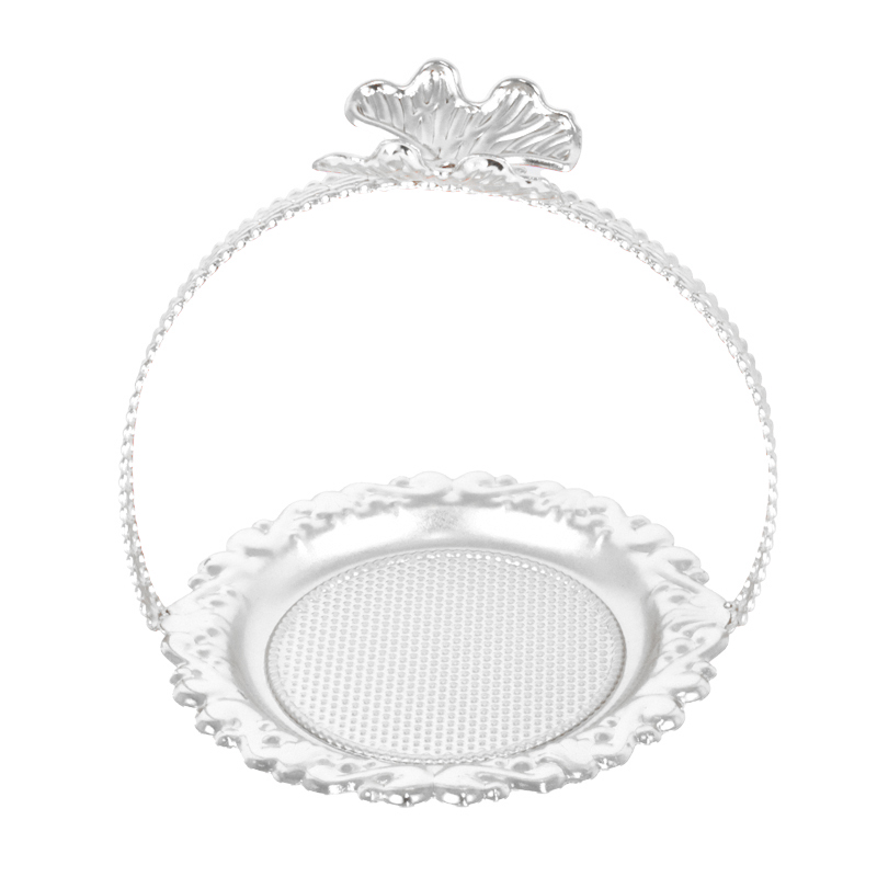 MINI PRESENTOIR METAL DECO 10X11 CM MODELE ARGENT