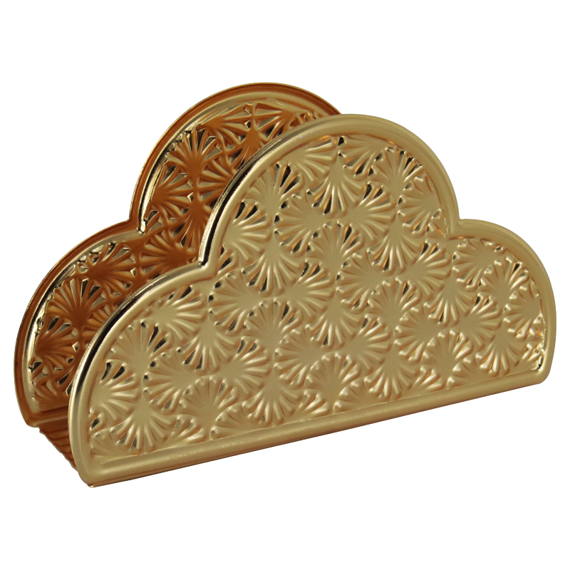 PORTE PAPIER DECO METAL 13X8 CM MODELE OR 