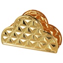 PORTE PAPIER DECO METAL 13X8 CM MODELE OR 