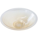 BOL FRUIT DECO EN VERRE 34 CM TRANSPARENT AMBRE 