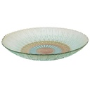 ASSIETTE DE PRESENTATION DECO EN VERRE 32 CM