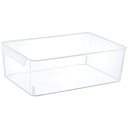 RANGEMENT REFREGIRATEUR 30X20X10 CM TRANSPARENT
