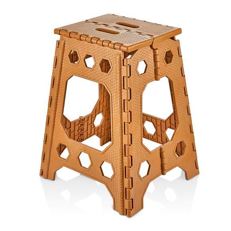 TABOURET GRAND MODELE 27X23X46 CM COULEUR MARRON
