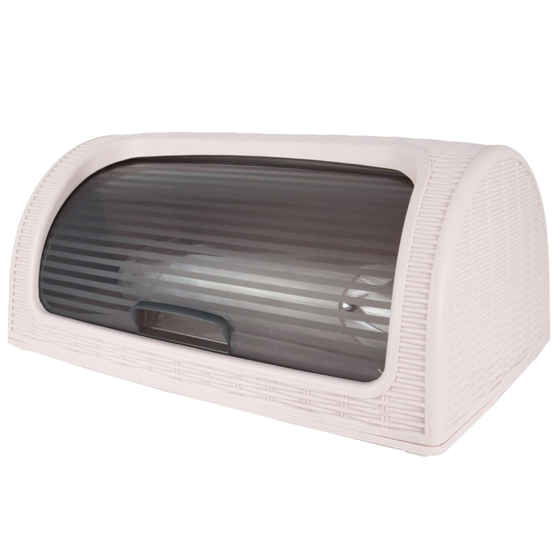 BOITE A PAIN 28X19X42 CM AVEC BOITE INDIVIDUELLE COULEUR BEIGE