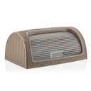 BOITE A PAIN 28X19X42 CM AVEC BOITE INDIVIDUELLE COULEUR MARRON