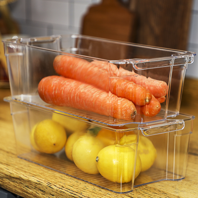 RANGEMENT REFREGIRATEUR 33X16X10 CM TRANSPARENT
