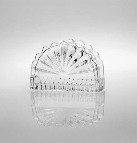 PORTE PAPIER EN VERRE 12X8X3.5 CM AVEC BOITE