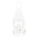 PORTE PAPIER DECO METAL COULEUR BLANC