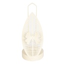 PORTE PAPIER DECO METAL COULEUR BEIGE