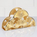 PORTE PAPIER DECO METAL 4X16X10 CM MODELE OR 