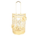 PORTE PAPIER DECO METAL MODELE OR