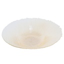 BOL FRUIT DECO EN VERRE 30 CM TRANSPARENT AMBRE 