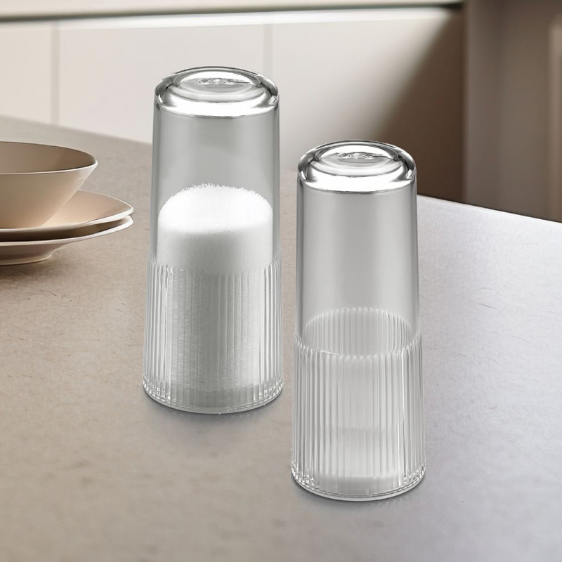POT EPICE NOUVEAU CRYSTAL PLASTIQUE TRANSPARENT 11X4 CM
