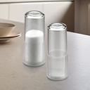 POT EPICE NOUVEAU CRYSTAL PLASTIQUE TRANSPARENT 11X4 CM