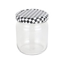 POT EN VERRE 190 CC COUVERCLE DAMNIER