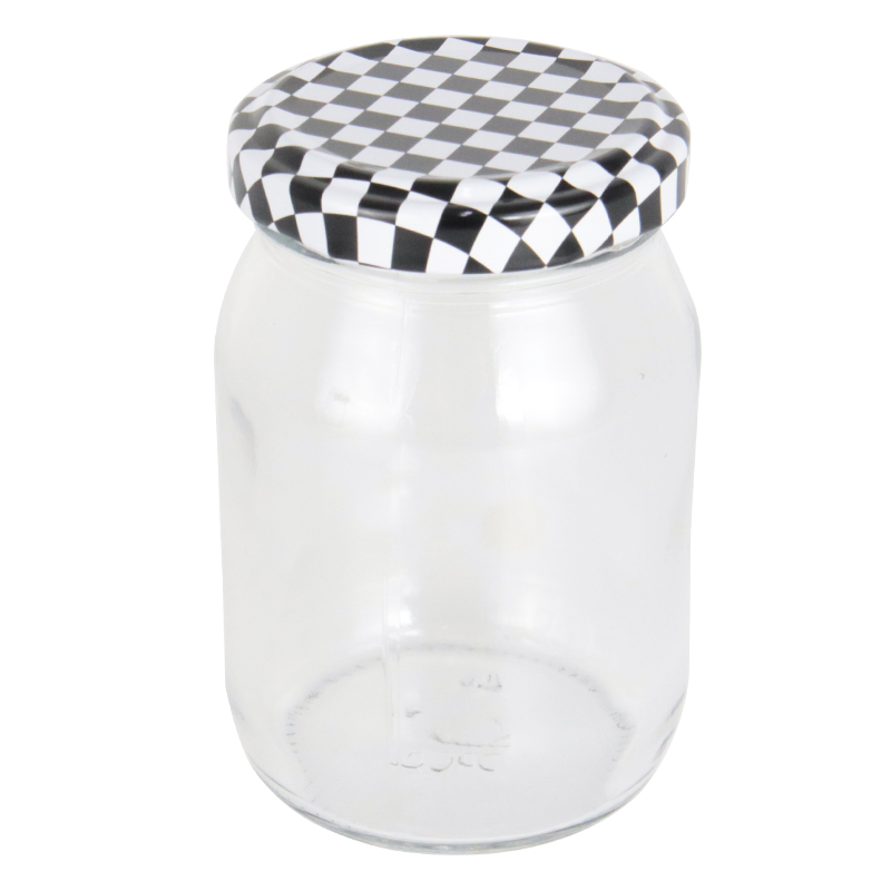 POT EN VERRE 210 CC COUVERCLE DAMNIER
