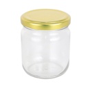 POT EN VERRE 210 CC COUVERCLE OR
