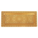 PLATEAU DECO PLASTIQUE 35X15 CM MODELE OR