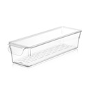 BAC REFRIGERATEUR AVEC COUVERCLE 32X10X7 CM PLASTIQUE