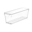 BAC REFRIGERATEUR AVEC COUVERCLE 32X10X10 CM PLASTIQUE