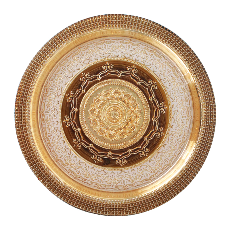 ASSIETTE DECO VERRE 33 CM