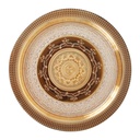 ASSIETTE DECO VERRE 33 CM