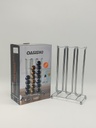 Support à capsules EXPRESSO (Compatible Nespresso) métal inox 25x16x9 cm