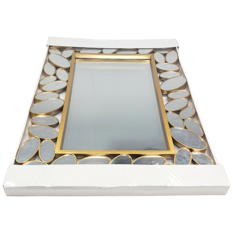 Mirroir 60x80 cm plastique modèle OR 