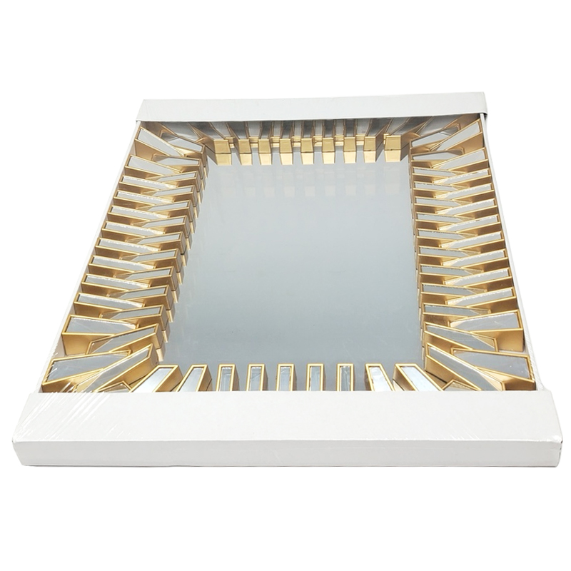 Mirroir 57x74 cm plastique modèle OR 