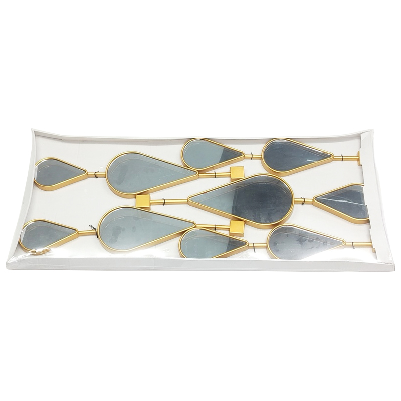 Mirroir 87x35 cm plastique modèle OR 