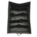 RANGEMENT VETEMENTS 42X30X22 CM MIX GRIS / BEIGE