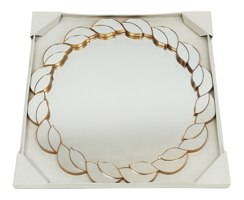 MIRROIR PLASTIQUE MODELE OR 60X60 CM