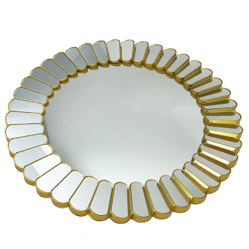 MIRROIR PLASTIQUE MODELE OR 60X60 CM