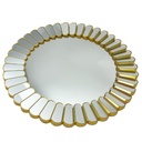 MIRROIR PLASTIQUE MODELE OR 60X60 CM