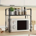 MEUBLE MICRO-ONDES METAL 48x50x26 cm