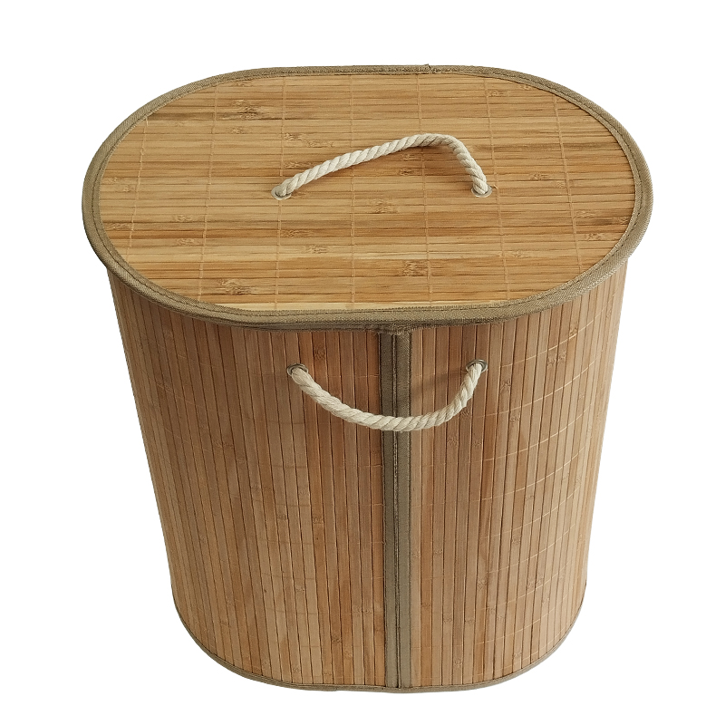 BAC A LINGE EN BAMBOO 48X28X50 CM