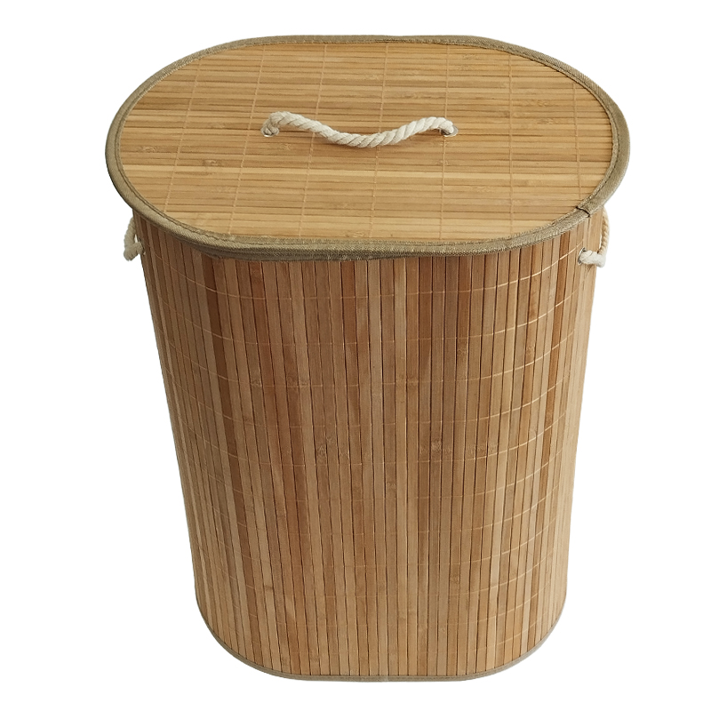 BAC A LINGE EN BAMBOO 42X28X60 CM